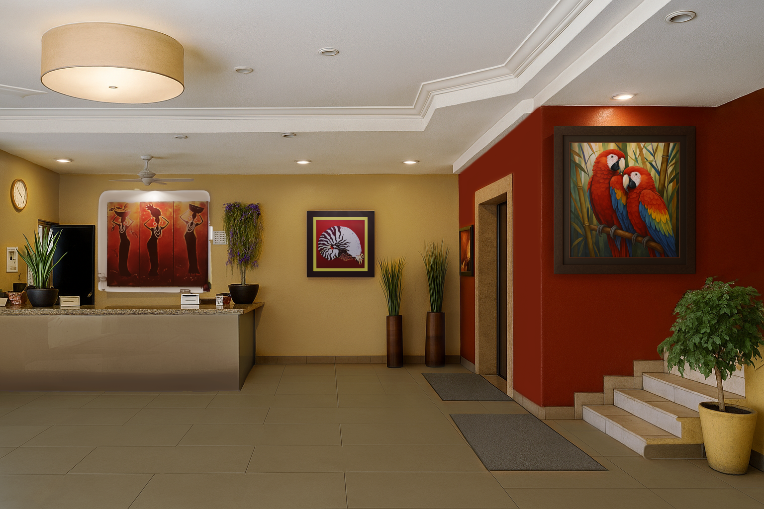 Hotel Marzol Lobby